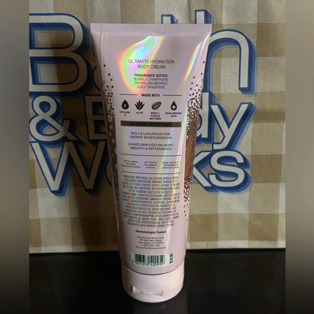 Bath & Body Works Champagne Toast Ultimate Hydration Body Cream